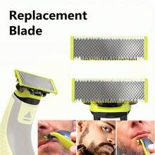 Compatible With Small T Blade Razor Heads For QP2520 QP2530 QP2620 QP2630 QP6510 QP6520 Hybrid Electric Beard Trimmer - Green - View 3