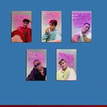 5pcs SANTOS BRAVOS Photo Album DUAL Glossy Photo Cards High Quality INS Style Double-Sided Printing LOMO Cards Drew Alejandro Kau Kenneth Gabi Gift - Multicolor - View 5