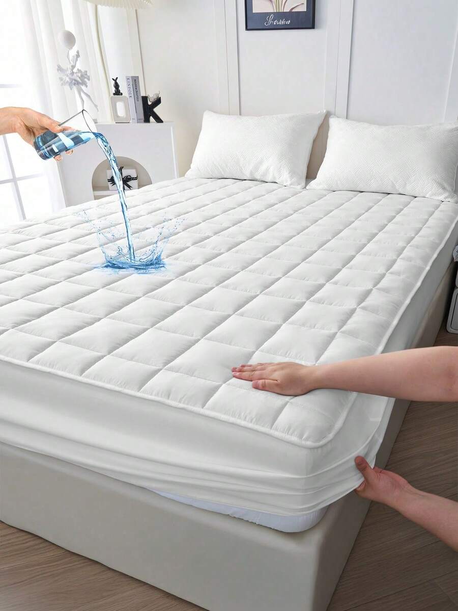 Mattress Protectors & Encasements - White - View 1
