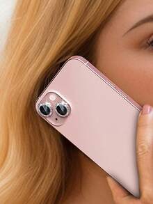 DUTRIEUX 1 Set Camera Lens Protector Film, Compatible With IPhone 18/17/16/15/14/13/12/11 Pro Max, [Anti-Drop] [Compatible With Phone Case] [Easy Installation] Camera Screen Protector Accessory - Pink - View 4