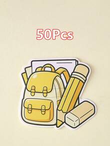 60/30/20/10 Back To School Greeting Cards And Backpack Candy Boxes, Backpack Greeting Cards, Envelopes, Back To School Gifts, Stationery, Perfect For Back To School Party, Back To School Party Decoration And Giveaways - View 19