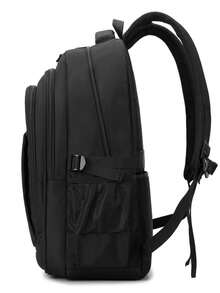 SHILAN Large‑Capacity Business Backpack, Wear‑Resistant Water‑Repellent Multi‑Compartment Laptop Bag For Student Commute And Travel - Multicolor - View 3