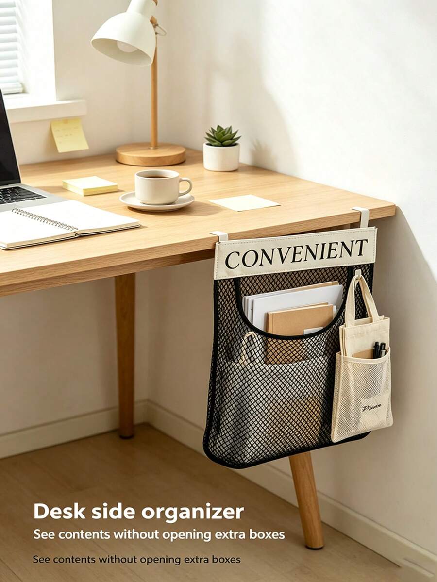 1pc Wall-Mounted Plastic Bag Holder, Large Capacity Kitchen Trash Bag Storage Rack, Self-Adhesive Shopping Bag Organizer, Suitable For Kitchen Cabinet Doors, Space-Saving Home Storage Accessory, Kitchen Organization
