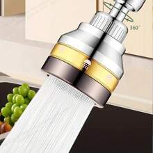 Kitchen Faucet Extender, 360° Rotatable Spray Head, Anti-Splash And Enhanced Water Pressure, Water-Saving Rotating Aerator, Suitable For Kitchen Sink Faucet - A - View 4