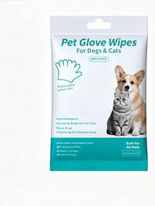 Multifunctional Pet Bathing Gloves - Suitable For Pets, Deodorizing And Moisturizing, No Rinsing Required - Uscented - View 7