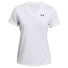 Under Armour Women Sports Tees & Tanks - White - View 1
