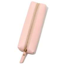 Lychee Texture Pencil Case, Korean Style Zipper Fresh Stationery Bag, Creative Pencil Box Storage Bag For Men And Women Students, Back To School Essential - Multicolor - View 6