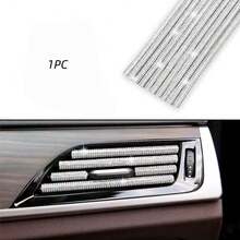 1pc Shiny Car Accessory, Air Vent Decor Strip, Car Interior Trim, Car Interior Accessory - Upgraded One Size - View 15