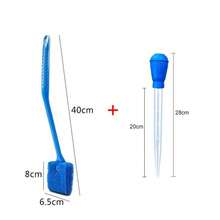 2pcs Aquarium Cleaning Set, Fish Tank Vacuum Gravel Cleaner With Long Handle Brush, Manual Water Changer And Fish Tank Cleaning Tools For Aquarium Maintenance - View 11
