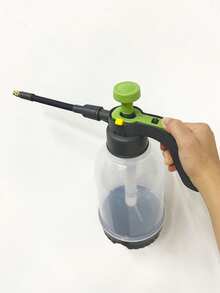 1pc 0.5 Gallon Handheld Pressure Sprayer, 2L Garden Pressure Spray Bottle, 68oz Water Spray Bottle With Safety Valve, Adjustable Nozzle, Suitable For Watering, Plant Spraying, Home Cleaning, Fertilizing - Watering Can - View 10