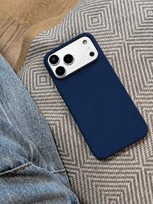 VRNOEI 深藍色全包覆軟手機殼，相容 iPhone 17、17 Air、17 Pro、17 Pro Max，防摔防刮，相容 iPhone 13、11、12、16 Pro Max、15、14 Plus - 深藍色 - 查看 3