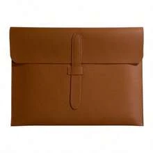 Fashion Leather Document Bag Business Folder Storage Pouch Contract Thickened Waterproof Portable Archive Bag - Multicolor - View 11