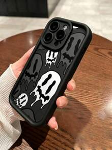 New Premium Grooved Soft-Touch Thick Anti-Drop Painted Phone Case Protective Cover - Multicolor - View 3