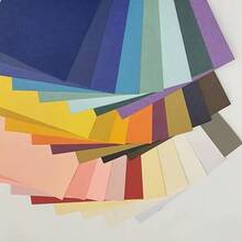 20 Colors 20/40 Sheets Exquisite Double-Sided Pearlescent Paper, Handmade Paper, Decorative Paper, A5/A4 Size, For Making Greeting Cards, Invitations, Handmade Gift Materials, Holiday Party Decoration Paper Cutting, High-Quality Cardstock For DIY Craft Enthusiasts - 20 Sheets Of Mixed Color Pearlescent Paper, 20 Colors - View 4