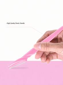 48/24/16/8pcs Portable Eyebrow Trimmer Set, Ergonomic Handle Body Hair Remover, Shaver With Anti-Scratch Blade Guard, Beauty Tool - Multicolor - View 4