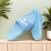 DOBBLE Summer Baby & Kids Slippers, Soft PVC Non-Slip Waterproof Cute Cartoon Beach Sandals, For Boys And Girls, Birthday Gift - Blue - View 5