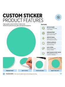 Custom Baby Shower Round Stickers - Personalized With Name, Date And More. Featuring Cute Watercolor Bear, Hot Air Balloon, Moon And Star Designs, Perfect For Baby Shower, Sealing Gift Bags, Closing Invitations And More. - Multicolor 06 - View 10