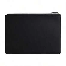 PU Leather Water-Resistant Multi-Function Zipper Pouch Document Bag Stationery Storage Bag For Study And Office - Multicolor - View 9