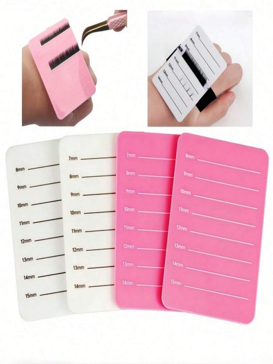 1pc Eyelash Extension Scale Dial - False Eyelash Scale Board - Wearable Handheld Tray - Eyelash Extension Tool/Eyebrow Shaping Tool/Eyelash Artist Supplies/Nail Art Supplies