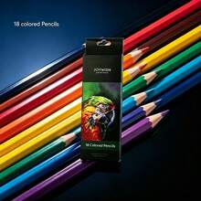 Professional Oil-Based Colored Pencil Set, 18/36/48 Colors, Drawing Tools, Portable Design, Fashionable Pencil Case, Durable Shell, High-Quality Pencils, Colored Pencil Set, Artist Pencils, Ideal For Students, Teachers, Painters And Hobbyists - Sets - View 8