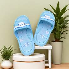 DOBBLE Summer Baby & Kids Slippers, Soft PVC Non-Slip Waterproof Cute Cartoon Beach Sandals, For Boys And Girls, Birthday Gift - Blue - View 4