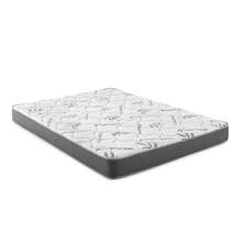 Twin Size 6 Inch All Foam Mattress, Cooling Bamboo Quilted Cover HD Foam Core Supportive White Mattress, Made In USA For Kids Bedroom Guest Room Small Apartment Daybed - 6" + Foam + Twin - View 3