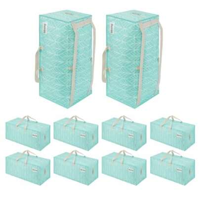 Heavy Duty Moving Bags With Back Straps, Zippers And Handles, Extra Large Packing Bags For College Dorm Essentials, Moving Supplies Alternative To Cardboard Moving Boxes