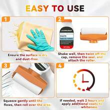 JIANDEBAO Roller-Style Wall Repair Paste Putty 500g - 500g - View 7