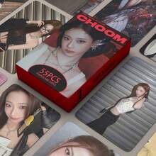 55pcs RU KA Monster Album CHO OM Cards KP OP Celebrity Merchandise LOMO Photocards, New Arrival, In Stock - 1PC - View 2