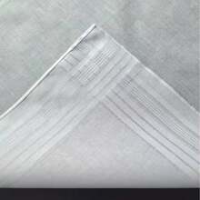 White Lace Trimmed Handkerchiefs, Ladies' Handkerchiefs Decorated With Square Scarves - Multicolor - View 6