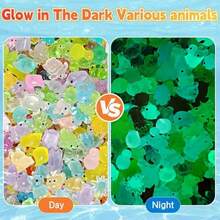 Surprise Blind Bag Mini Transparent Animal Figures, Assorted Styles, Cute Small Dolls, DIY Handmade Accessories, Atmospheric Small Gifts - Multicolor - View 5