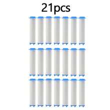 3/21pcs Universal Shower Filter Replacement Cartridges, Sediment Removal Shower Head Filter Inserts, Improve Water Quality, Reduce Hard Water, Protect Bathroom Skin And Hair - White - View 10
