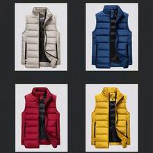 Men Plus Size Winter Coats - Army Green - View 5