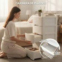 5-Drawer Plastic Storage Organizer - View 2