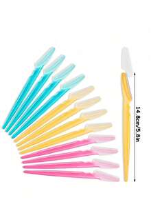 48/24/12/1pc Women's Exfoliating Razor - Unisex Facial Razor And Shaving Tool - Exfoliating Facial Razor And Exfoliator, Skincare Tool, Makes Skin Smoother - Multicolor - View 3