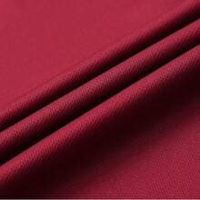 Kemeja Polo Lengan Panjang Pria Warna Merah Polos, Atasan Berkerah, Potongan Slim Fit, Cocok untuk Pakaian Kantor dan Sehari-hari di Musim Semi/Gugur, Gaya Ganda Kasual dan Profesional, Sempurna untuk Perjalanan ke Kantor dan Sehari-hari - Merah - View 9