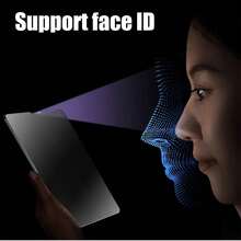 Yezodawee 2025/2026 11/13 吋第 10 代螢幕保護貼，支援 Face ID 與 Apple Pencil，180° 防窺、防刮、無氣泡、隱私濾鏡、防指紋螢幕保護貼 - 黑色 - 查看 3