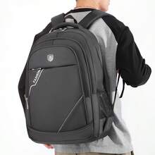 SHILAN Business Backpack, Wear‑Resistant Water‑Repellent Large‑Capacity Multi‑Compartment Laptop Bag For Student Commute Travel - Multicolor - View 9
