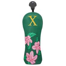 1PC Exquisite Golf Hybrid Headcover With Floral Embroidery. Made Of PU Material, It Shields Golf Club Head Against Scratches And Dust, Practical Accessory For Daily Golf Use. - Multicolor - View 10