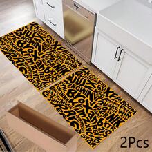 Alfombrilla de drenaje con estampado/Alfombrilla absorbente/Alfombrilla de secado para cafetera y vajilla - Protector de mesa de poliéster absorbente con respaldo de goma antideslizante, para decoración de encimera de cocina - Mantel individual para bar en casa y mesa de comedor - Multicolor - Ver 11