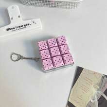 1 buah Gantungan Kunci Penghilang Stres Motif Polkadot Merah Muda Bergaya Keyboard, Mainan Ujung Jari Kreatif, Aksesori Meja, Saklar Keyboard Mekanik, Gantungan Kunci, Mainan Penghilang Stres, Liontin Tema Keyboard, Aksesori Ransel, Cocok untuk Kunci, Tas, Tempat Kartu, dan Kantong Penyimpanan - MultiWarna - View 12