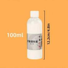 12/24 Warna 5ml Cat Akrilik + Pisau Palet + Palet Pencampur + Kotak Cat + 100ml Medium Akrilik - MultiWarna - View 6
