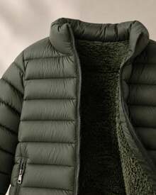 Tween Boys Jackets - Army Green - View 3