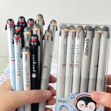 12pcs Neutral Pens (2 Pens + 10 Refills) – Black Ink, 0.5mm Tip, Smooth Writing And Quick Drying – Perfect For School, Office And Gift Use. - Sets - View 10