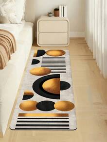 1pc 3.5mm Anti-Fatigue Indoor Mat, Luxury Bauhaus Abstract Geometric Pattern, Bathroom Floor Mat, Entrance Mat, Indoor, Hallway Kitchen Carpet, Suitable For Kitchen, Bathroom, Outdoor Garden Decor - Multicolor - View 8