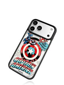 Miniso Marvel Spider Man Iron Man Superhero Phone Case With Wireless Magnetic Charging Function, Soft Rubber Phone Case, Holiday Gift, Anti Slip, Anti Drop, Anti Fingerprint Phone Case Apple 17 17Air 17Pro 17ProMax 11 12 13 14 15 16Pro 16ProMax 14Plus 15Plus 16Plus 16Pro 16ProMax For S22, S23, S24plus, S25,Samsung S26ultra Halloween Holiday Gifts - Black - View 5