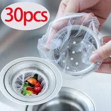 500/300/100/30pcs Sink Kitchen Garbage Filter Net, Kitchen Cleaning Tool, Anti-Clogging Drain Strainer, Vegetable Washing Basin, Dishwashing Sink, Disposable Drain Rack, Drain Net, Disposable Sink Filter Net, Pool Cleaning, Anti-Leak Net, Pocket Style, Household Kitchen Supplies, Kitchen Utensils And Supplies - Multicolor - View 13