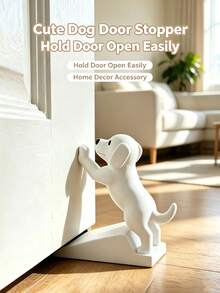Animal Shaped Door Stopper, Statue Door Wedge, Non-Slip Door Block, Decorative Door Fixer, Home Door Stop, Creative Home Decor Accessory, Office Door Stopper, Anti-Slip Door Block - New Arrival - View 4