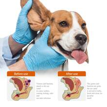 Yegbong Pet Ear Drops, Universal For Cats And Dogs, Ear Canal Cleansing, Ear Mite Removal, Deodorizing, Itch Relief, Ear Cleaning Solution, Keeps Pets' Ears Fresh And Comfortable - 1PC - View 4
