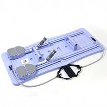 8In1 Multifunctional Fitness Board Pilates Reformer Set For Home Workouts Body - 25Z-wIN-uK-kZDJSB-purple - View 1